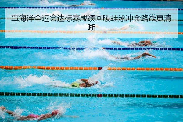 覃海洋全运会达标赛成绩回暖蛙泳冲金路线更清晰